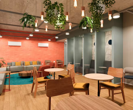 Recepção da unidade Ibirapuera